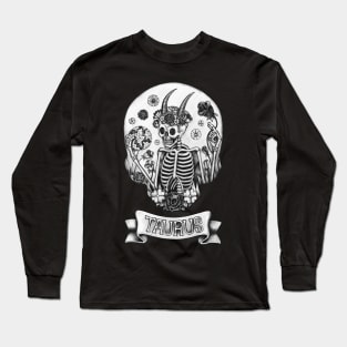 Zodiac taurus skull. Long Sleeve T-Shirt